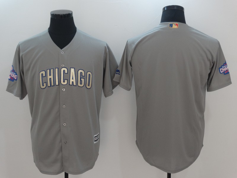 CUBS White 2017 Gold Program Jerseys-094